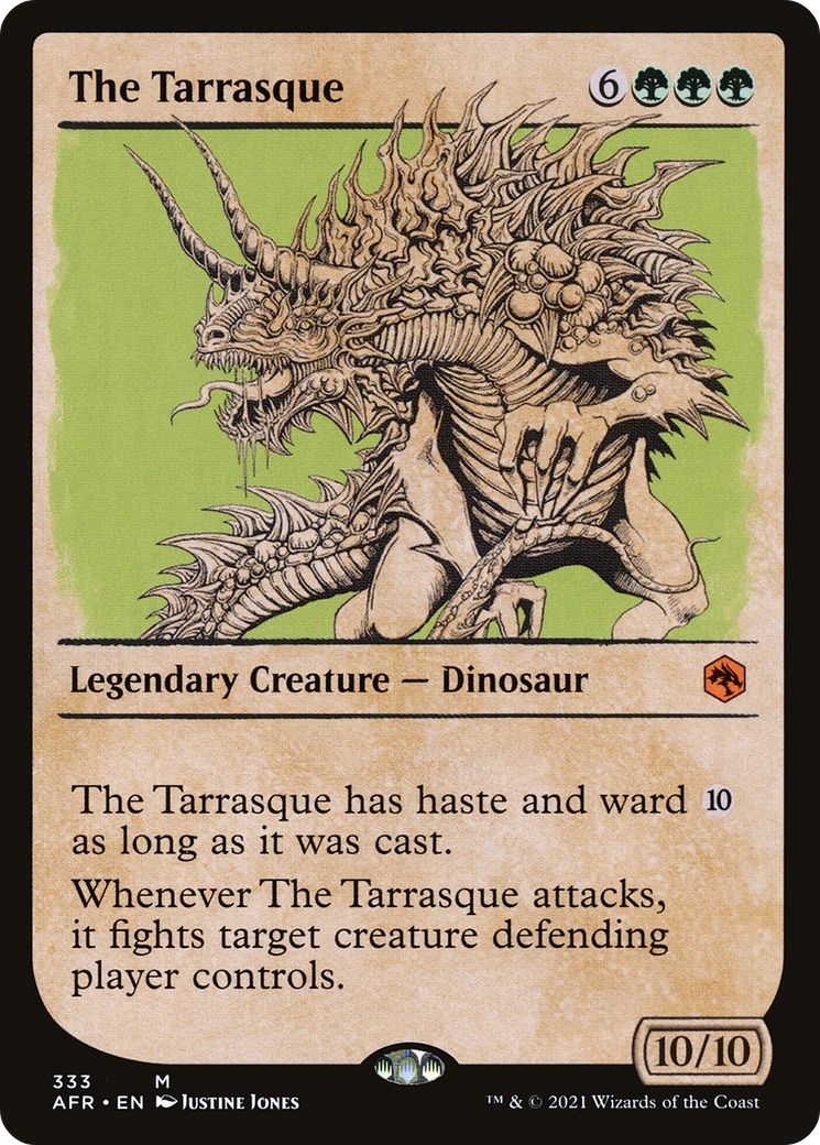 The Tarrasque (AFR-333) (Showcase) (Foil)