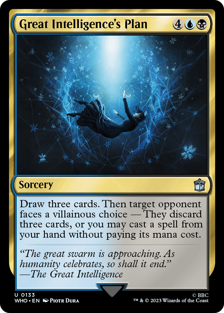 Great Intelligence's Plan (WHO-133)