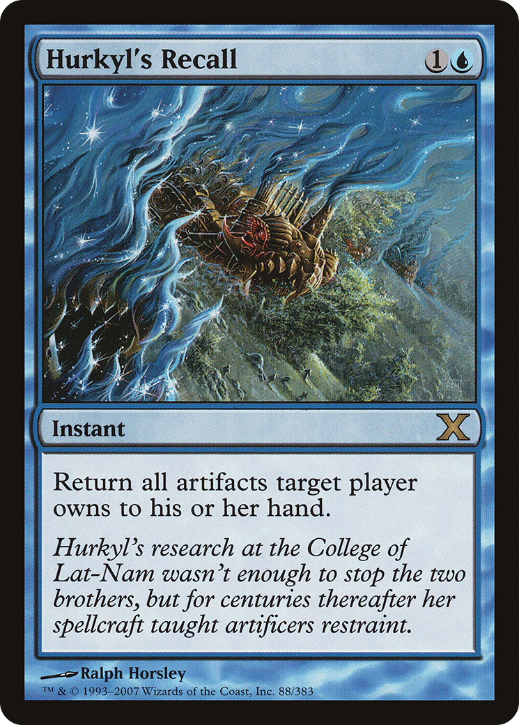 Hurkyl's Recall (10E-088) (Foil)