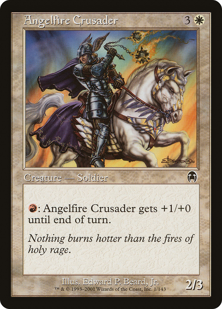 Angelfire Crusader (APC-001) (Foil)