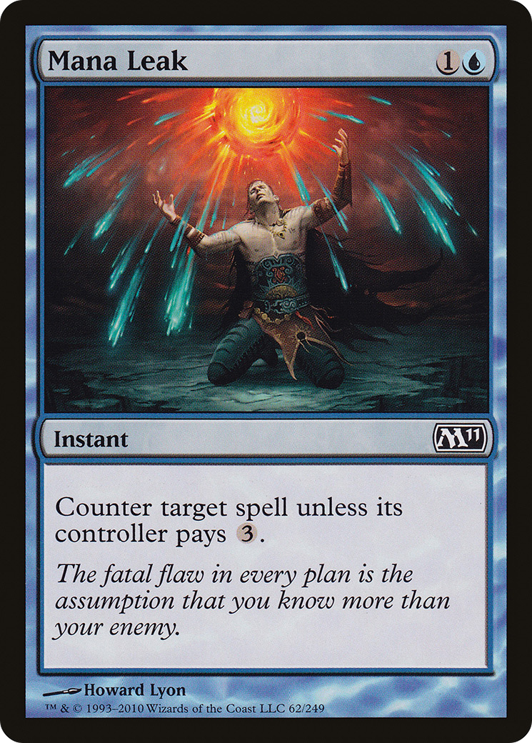 Mana Leak (M11-062) (Foil)