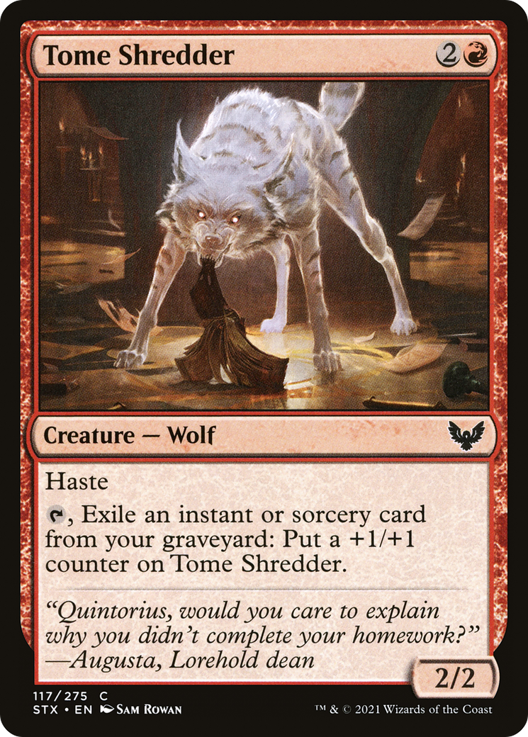 Tome Shredder (STX-117) (Foil)