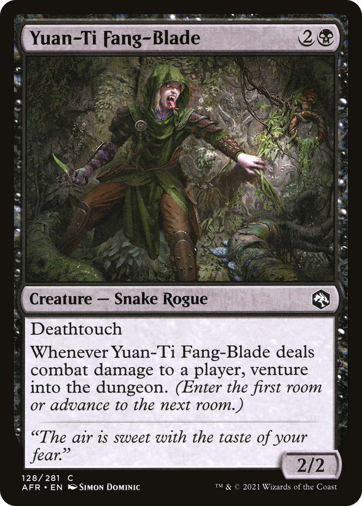 Yuan-Ti Fang-Blade (AFR-128)