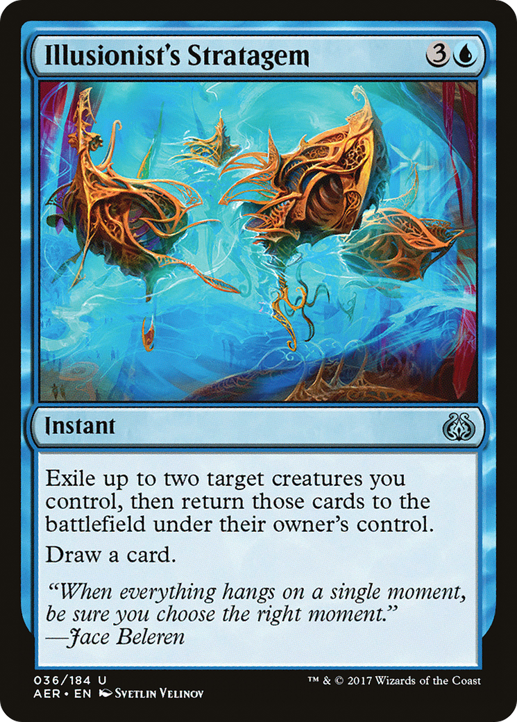 Illusionist's Stratagem (AER-036) (Foil)