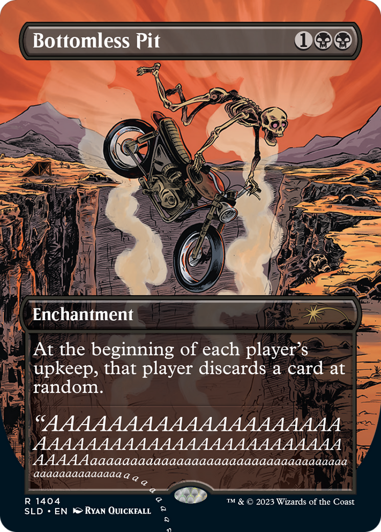 Bottomless Pit (SLD-1404) (Borderless) (Foil)