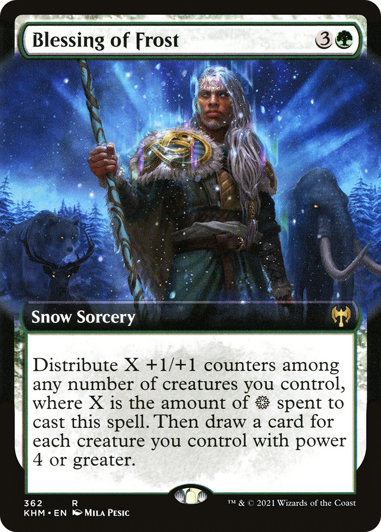 Blessing of Frost (KHM-362) (Extended Art)