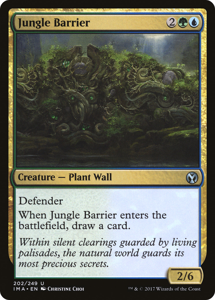 Jungle Barrier (IMA-202) (Foil)