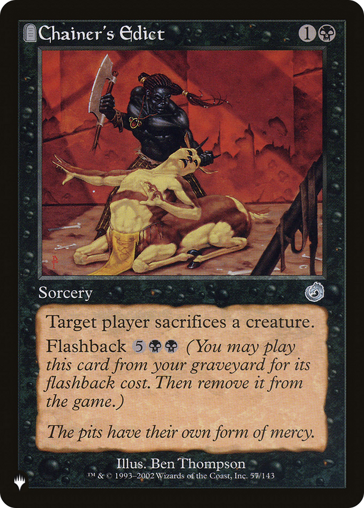 Chainer's Edict (LIST-TOR-57)