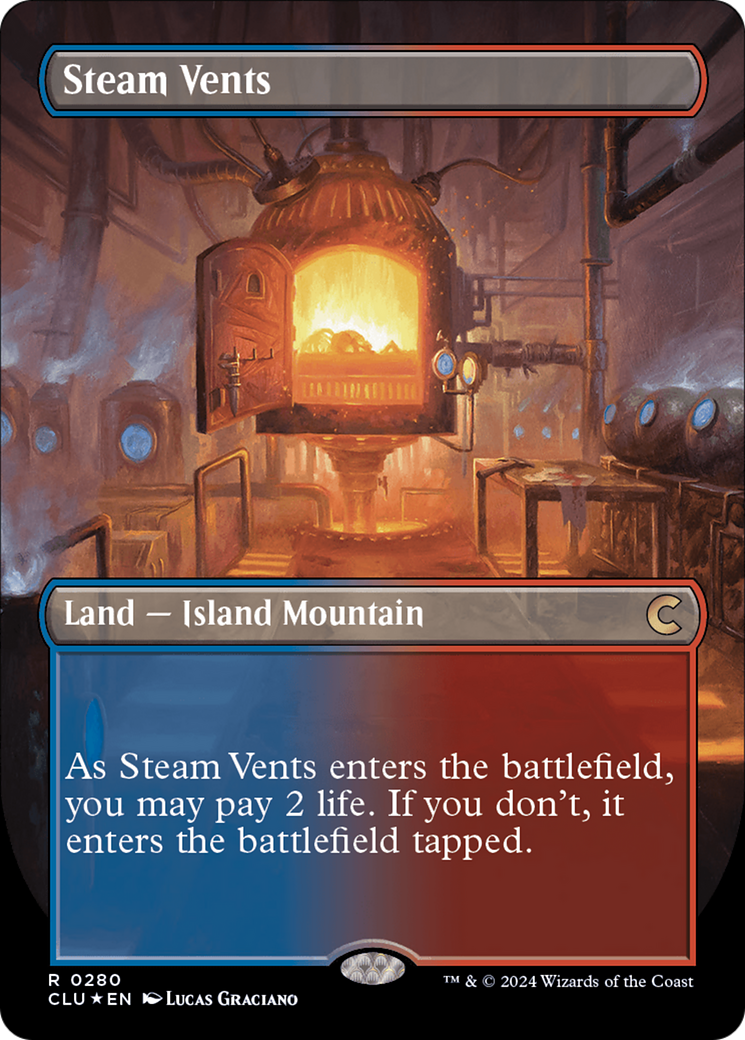 Steam Vents (CLU-280) (Borderless) (Foil)