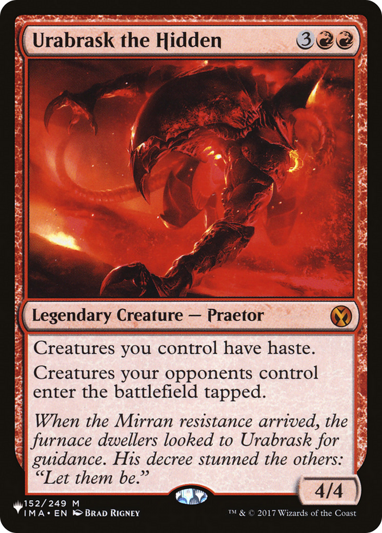 Urabrask the Hidden (LIST-IMA-152)