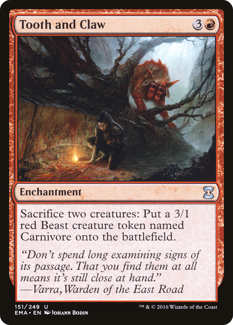 Tooth and Claw (EMA-151) (Foil)