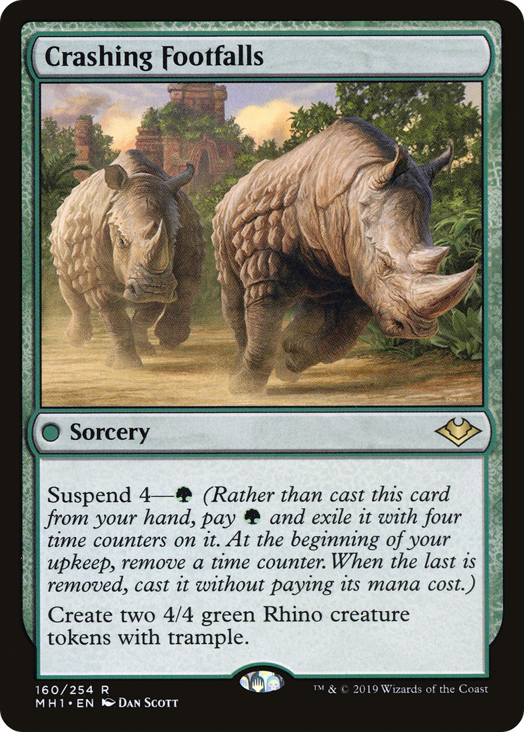 Crashing Footfalls (MH1-160) (Foil)