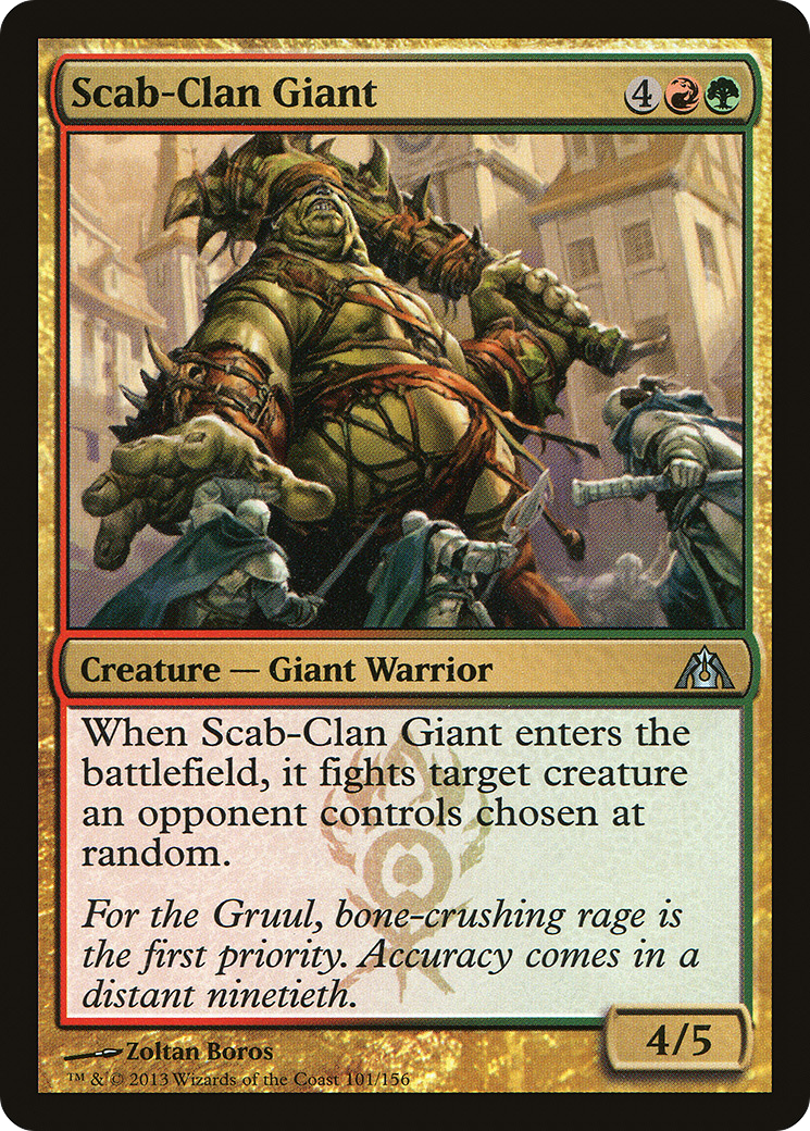 Scab-Clan Giant (DGM-101) (Foil)