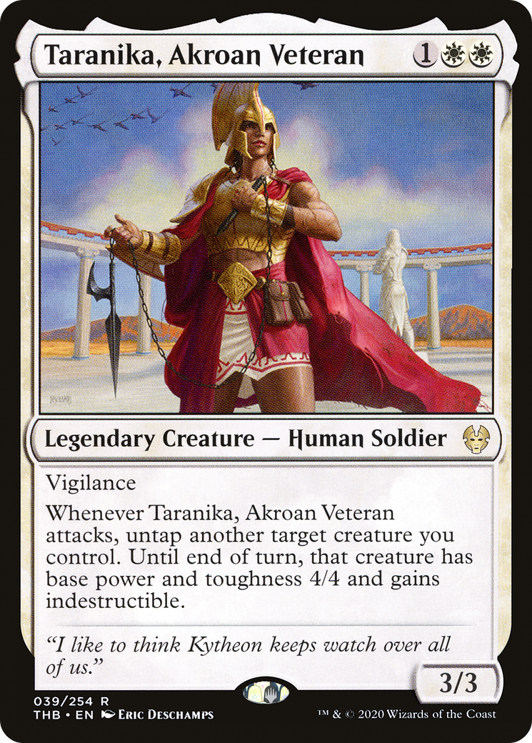 Taranika, Akroan Veteran (THB-039) (Foil)
