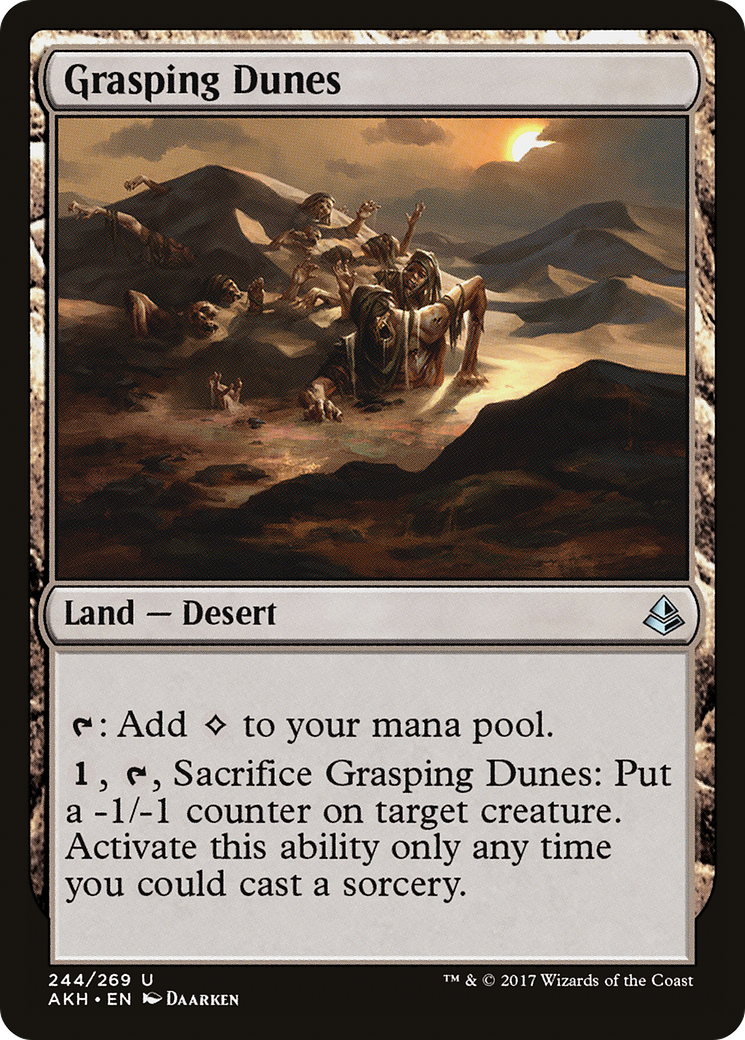 Grasping Dunes (AKH-244) (Foil)