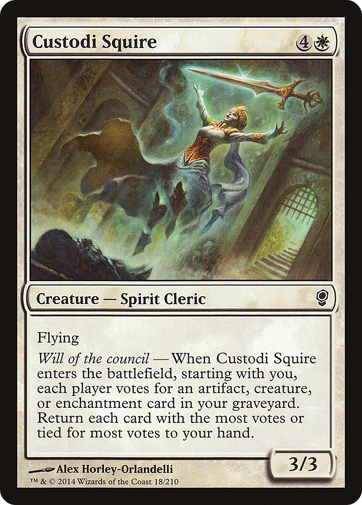Custodi Squire (CNS-018) (Foil)