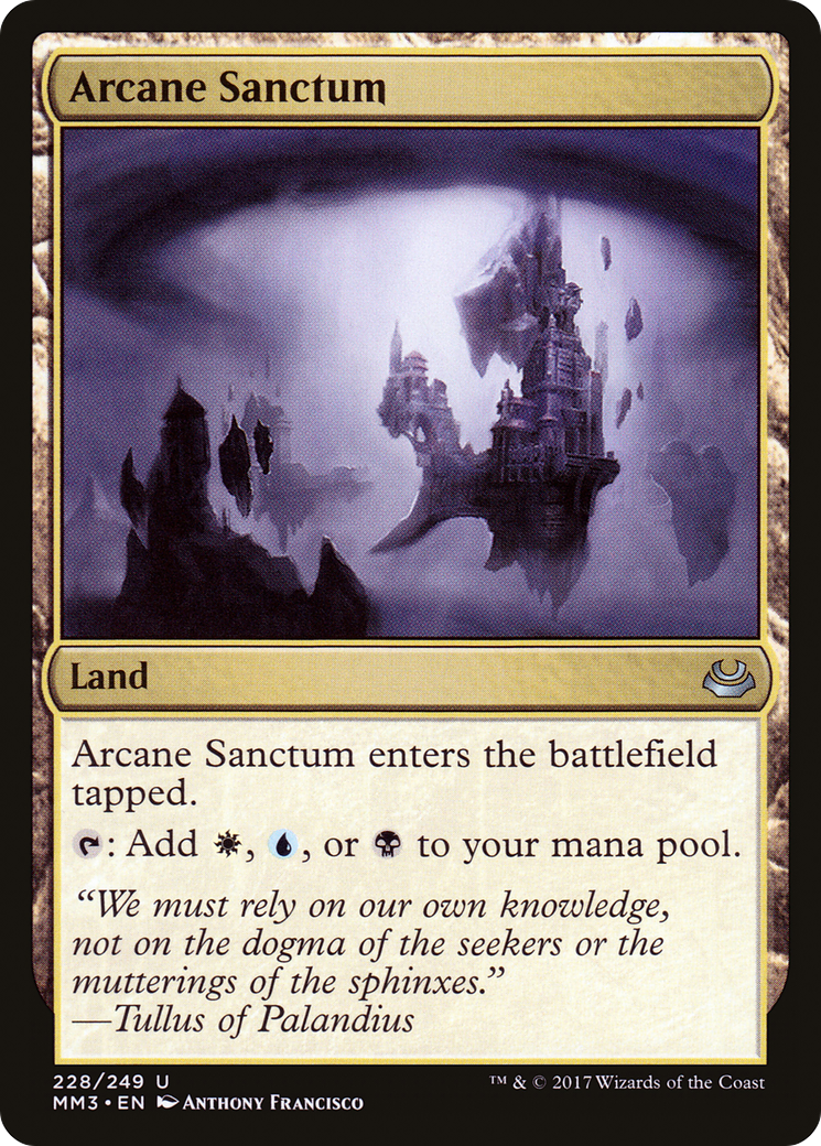 Arcane Sanctum (MM3-228) (Foil)