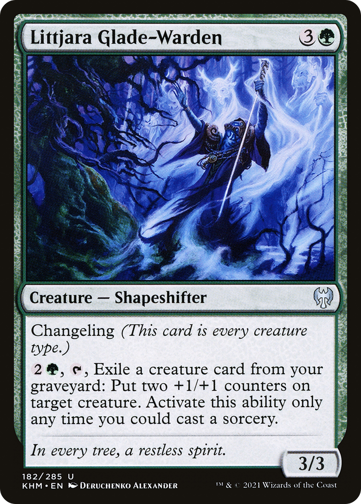 Littjara Glade-Warden (KHM-182) (Foil)