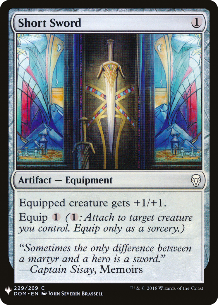 Short Sword (LIST-DOM-229)