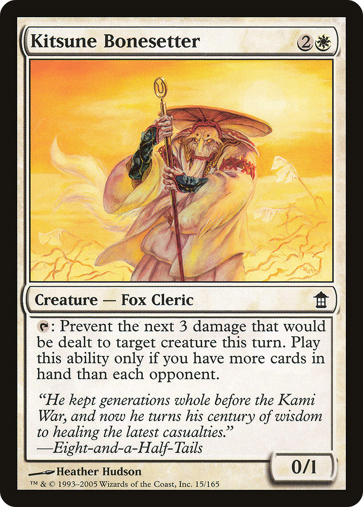 Kitsune Bonesetter (SOK-015) (Foil)