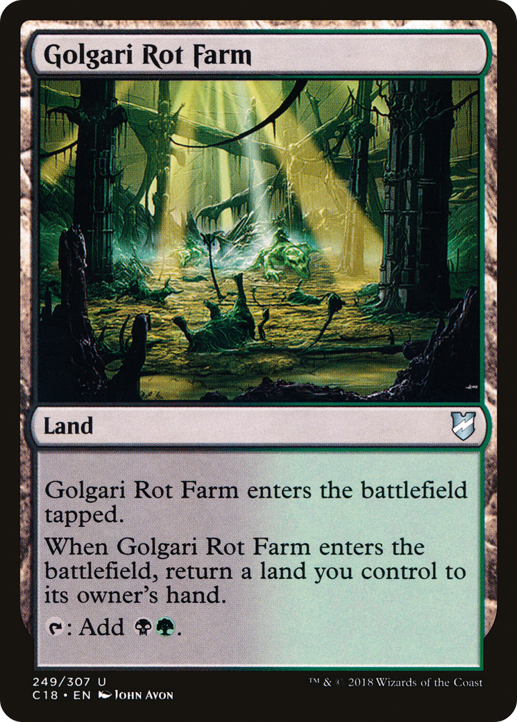 Golgari Rot Farm (C18-249)