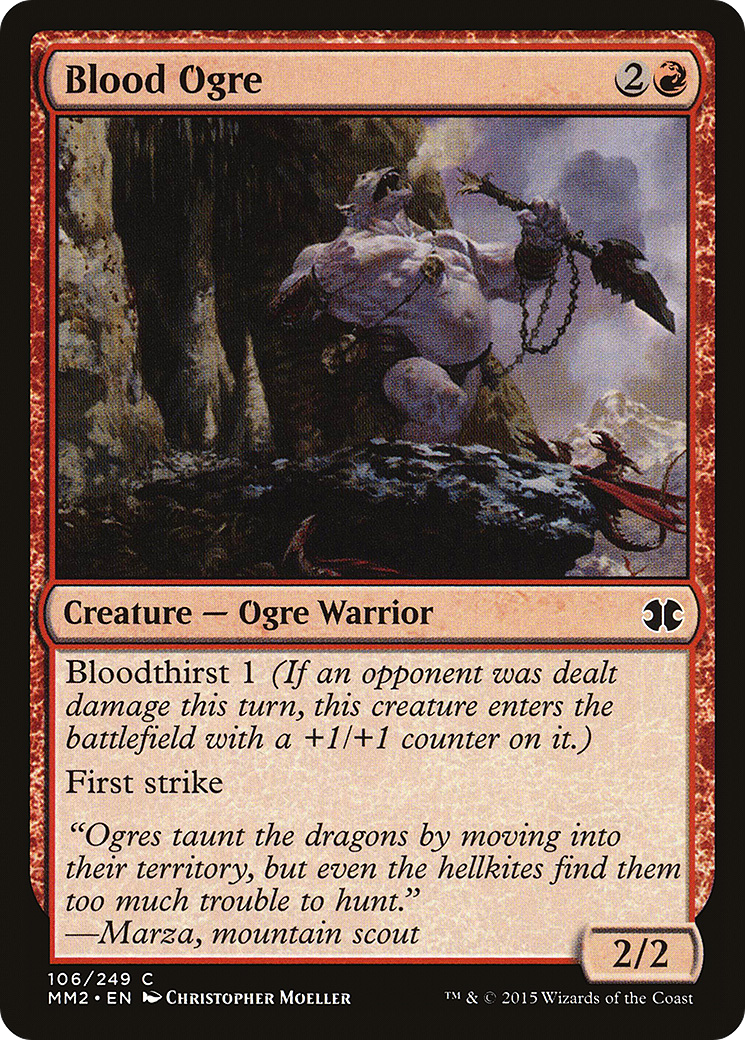 Blood Ogre (MM2-106)