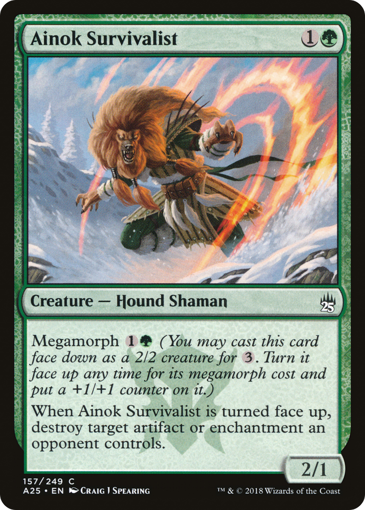 Ainok Survivalist (A25-157) (Foil)