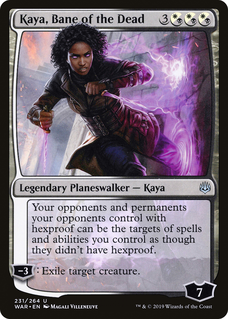 Kaya, Bane of the Dead (WAR-231) (Foil)