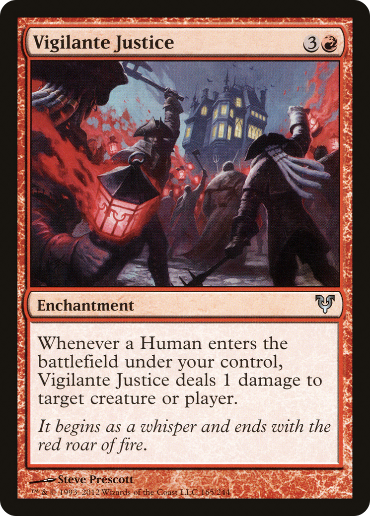 Vigilante Justice (AVR-165) (Foil)
