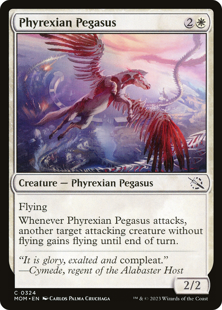 Phyrexian Pegasus (MOM-324) (Foil)