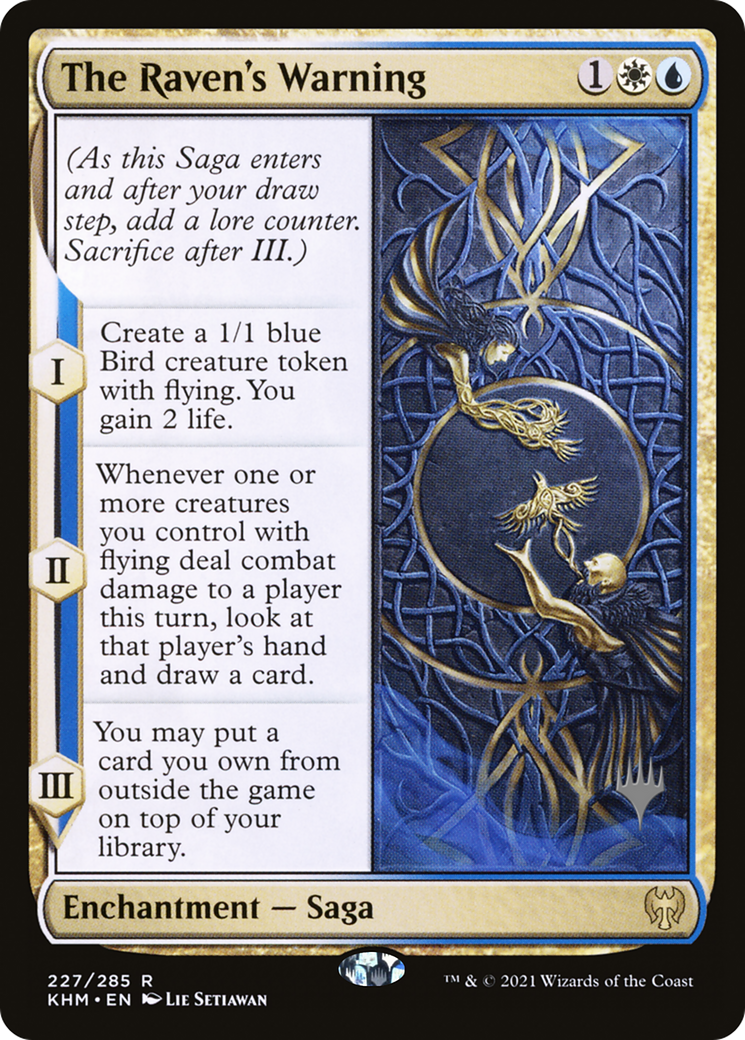 The Raven's Warning (PPKHM-227P) (Foil)