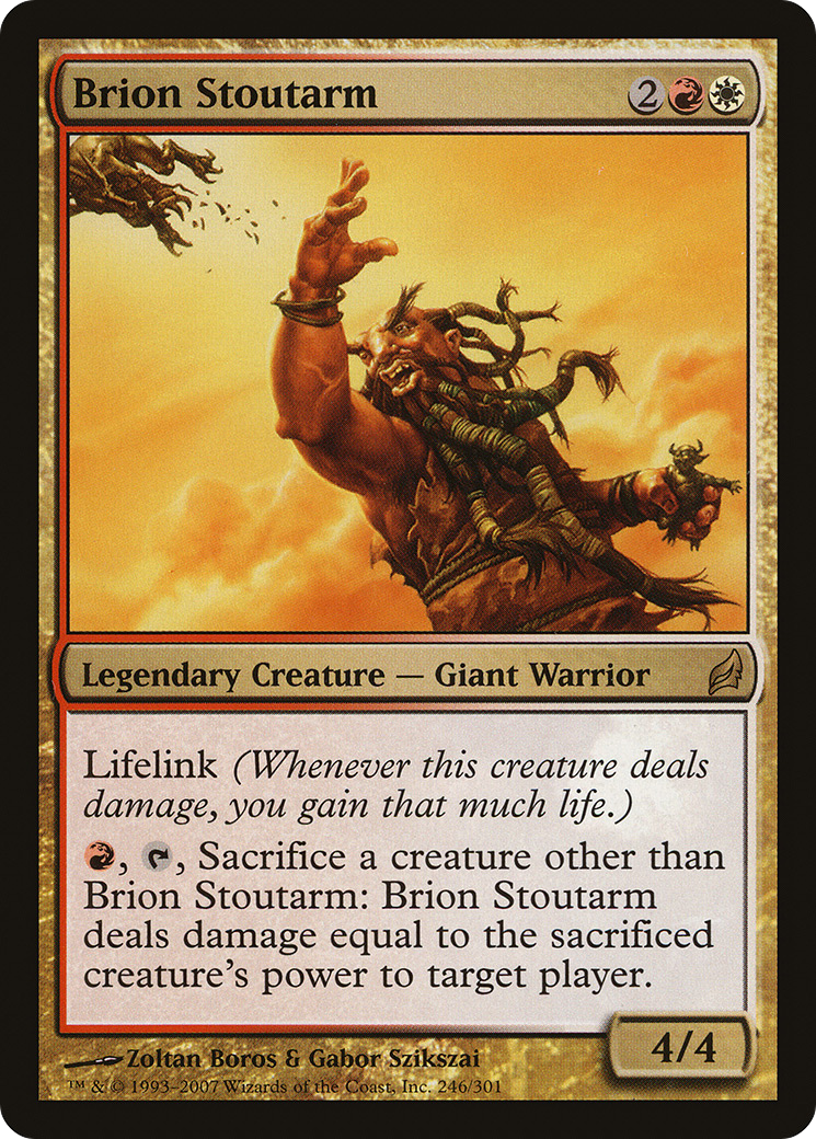 Brion Stoutarm (LRW-246) (Foil)