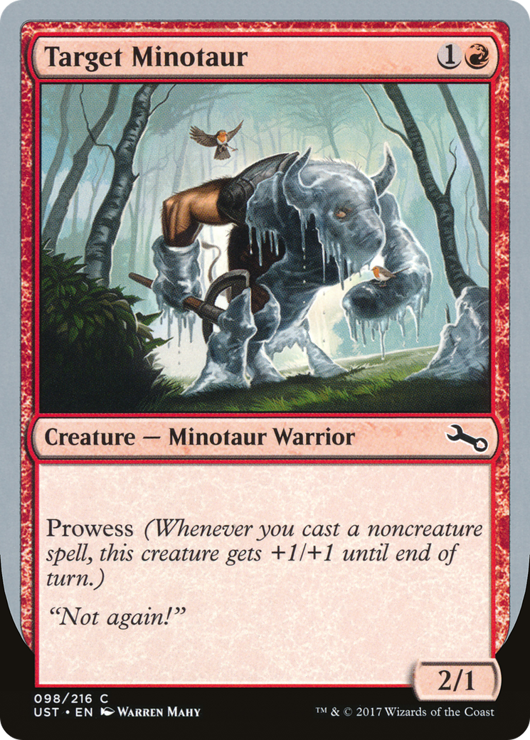 Target Minotaur (UST-98A) (Foil)