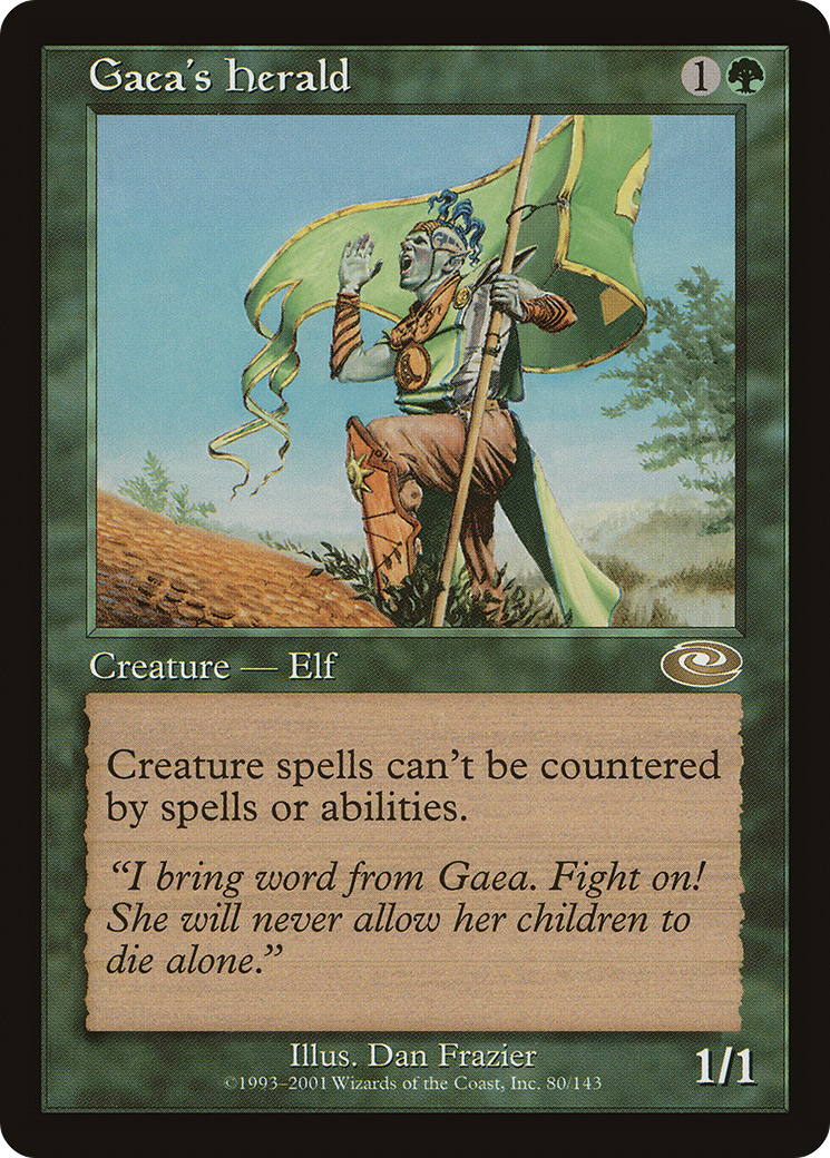 Gaea's Herald (PLS-080) (Foil)