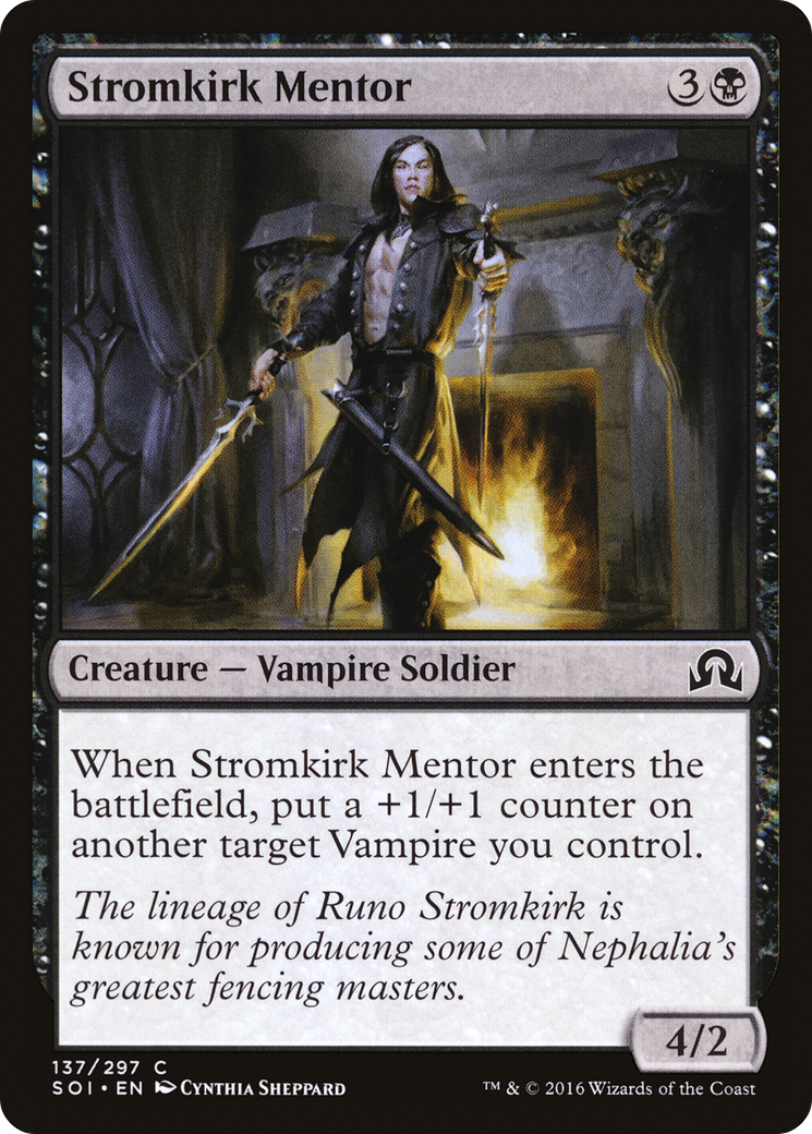 Stromkirk Mentor (SOI-137) (Foil)