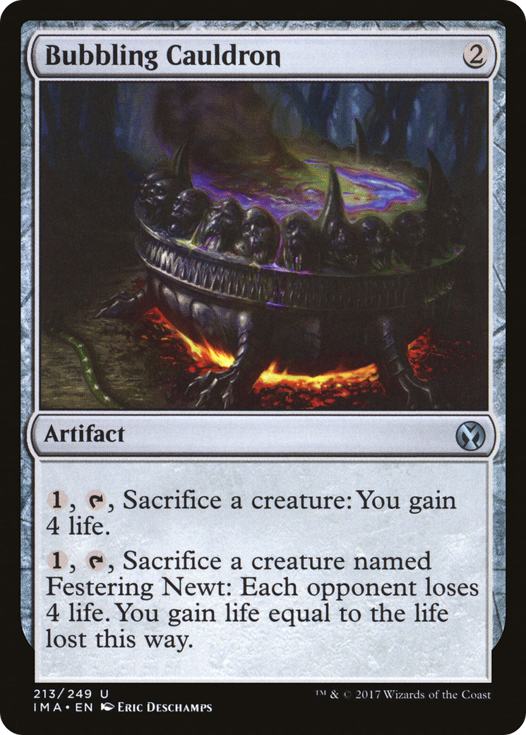 Bubbling Cauldron (IMA-213) (Foil)