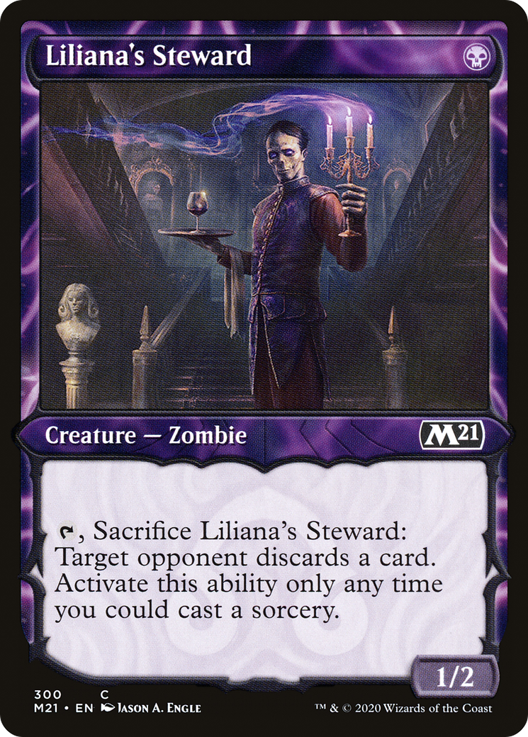 Liliana's Steward (M21-300) (Showcase) (Foil)