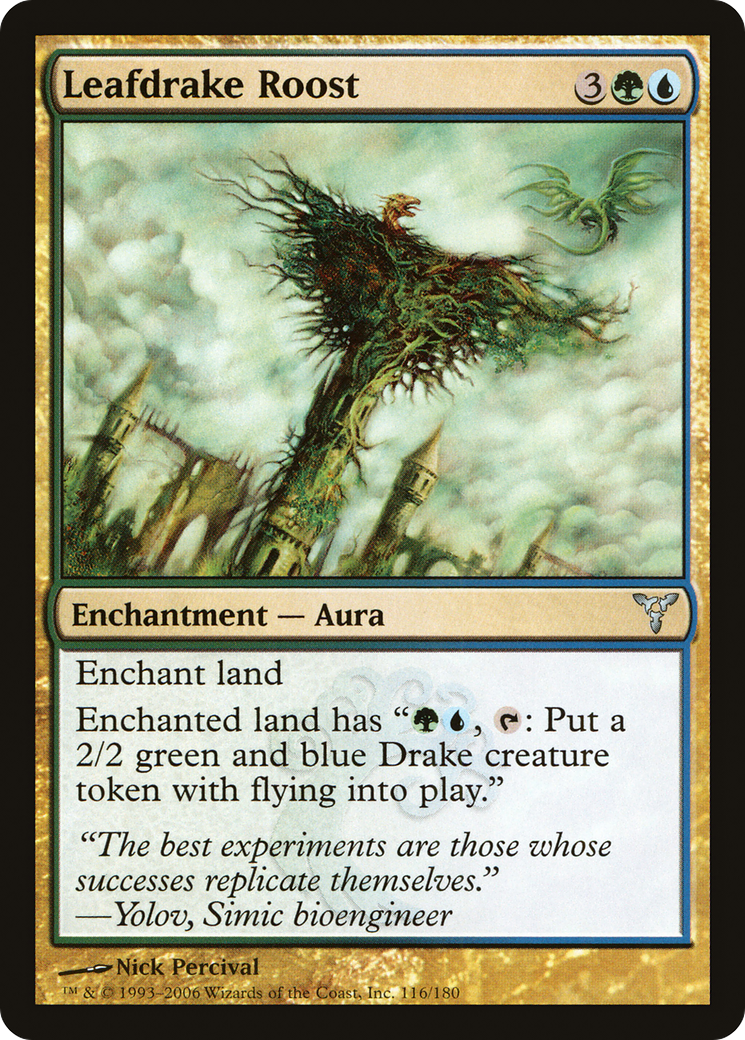Leafdrake Roost (DIS-116) (Foil)