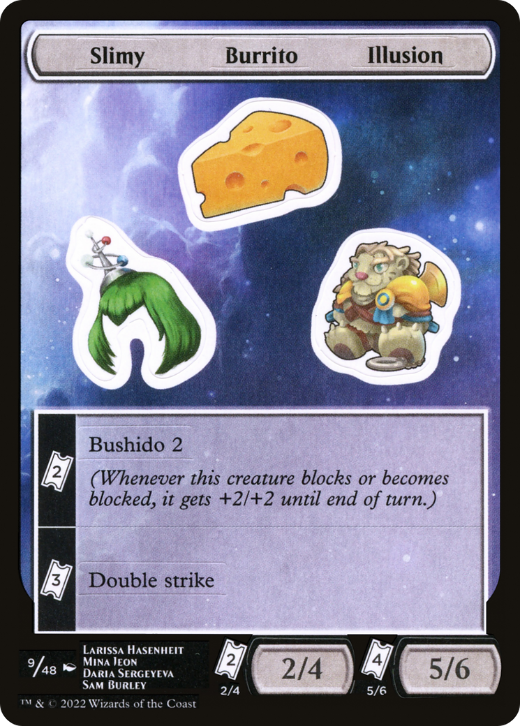 Slimy Burrito Illusion (UNF-009)