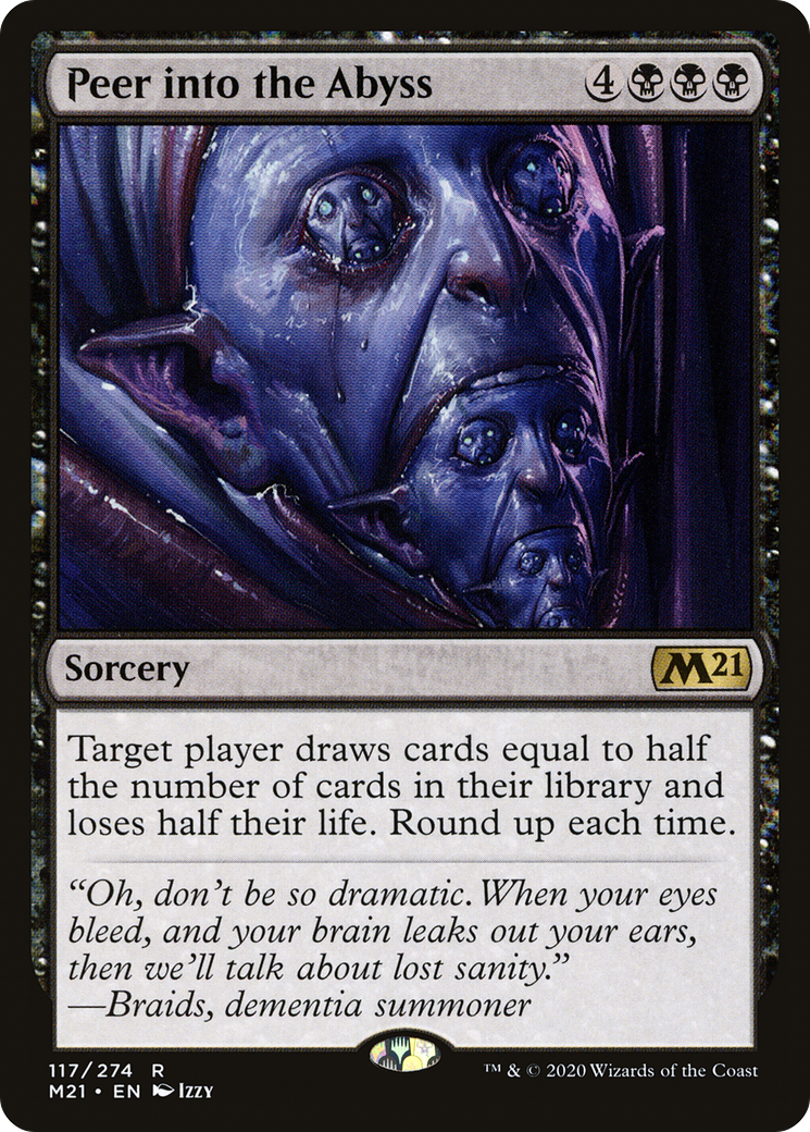 Peer into the Abyss (M21-117) (Foil)