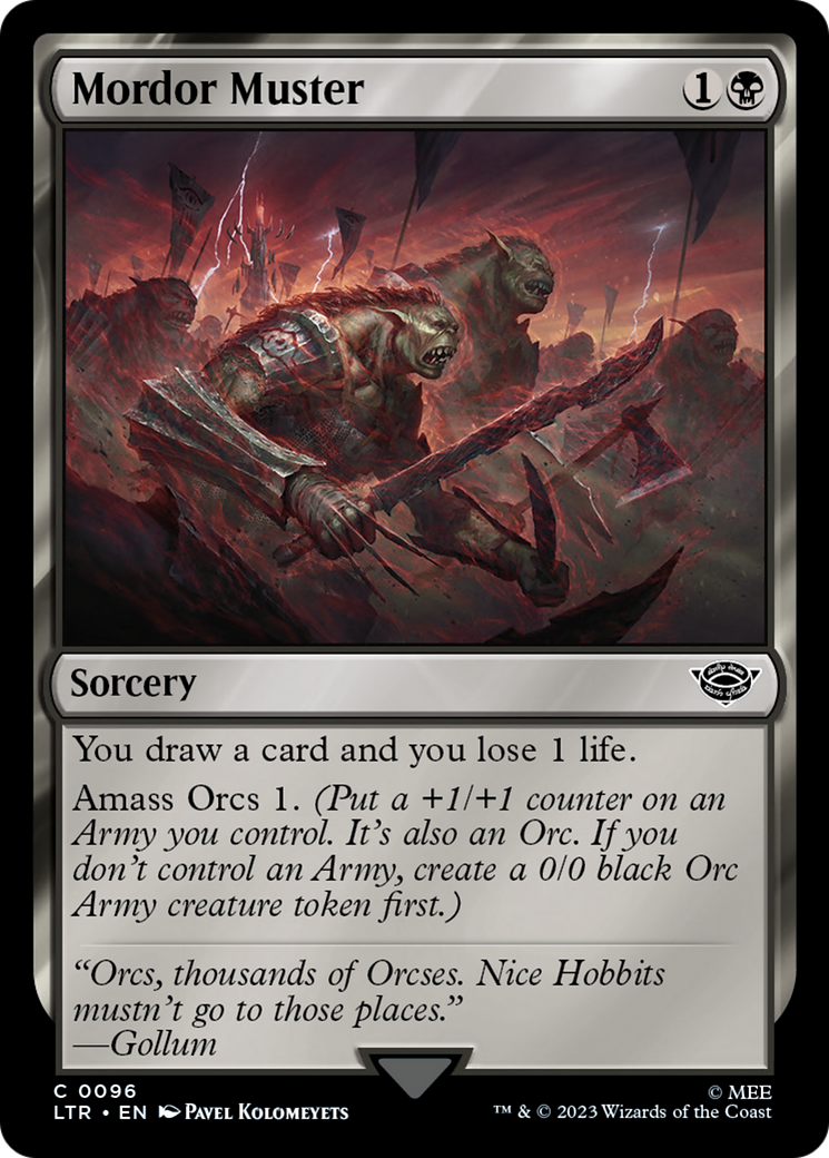Mordor Muster (LTR-096)