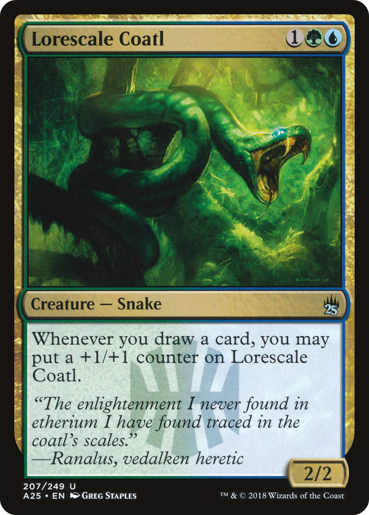 Lorescale Coatl (A25-207) (Foil)