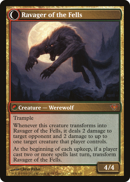 Huntmaster of the Fells // Ravager of the Fells (DKA-140) (Foil)