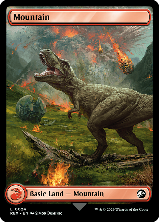 Mountain // Mountain (REX-024) (Foil)