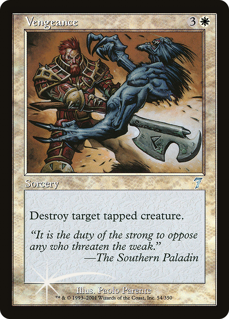 Vengeance (7ED-054★) (Foil)