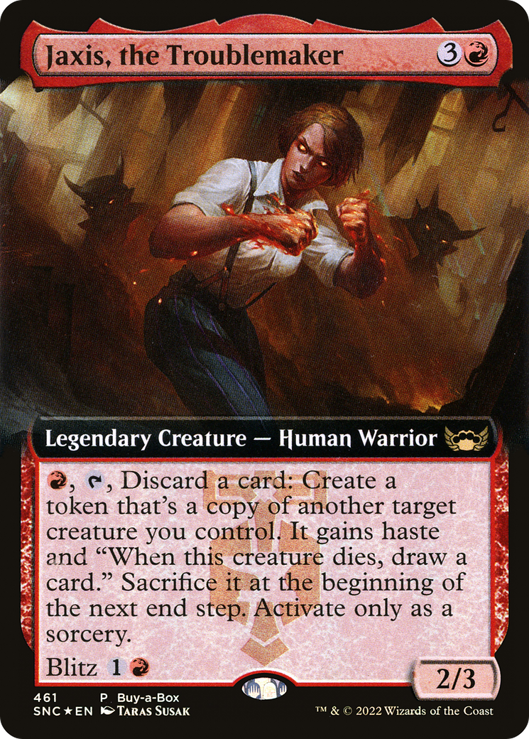 Jaxis, the Troublemaker (BABP-461) (Extended Art) (Foil)