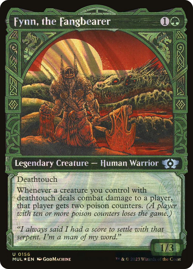 Fynn, the Fangbearer (MUL-156) (Showcase) (Halo Foil)