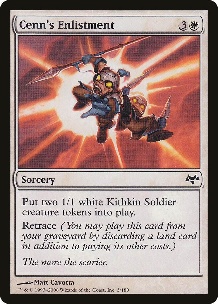 Cenn's Enlistment (EVE-003) (Foil)