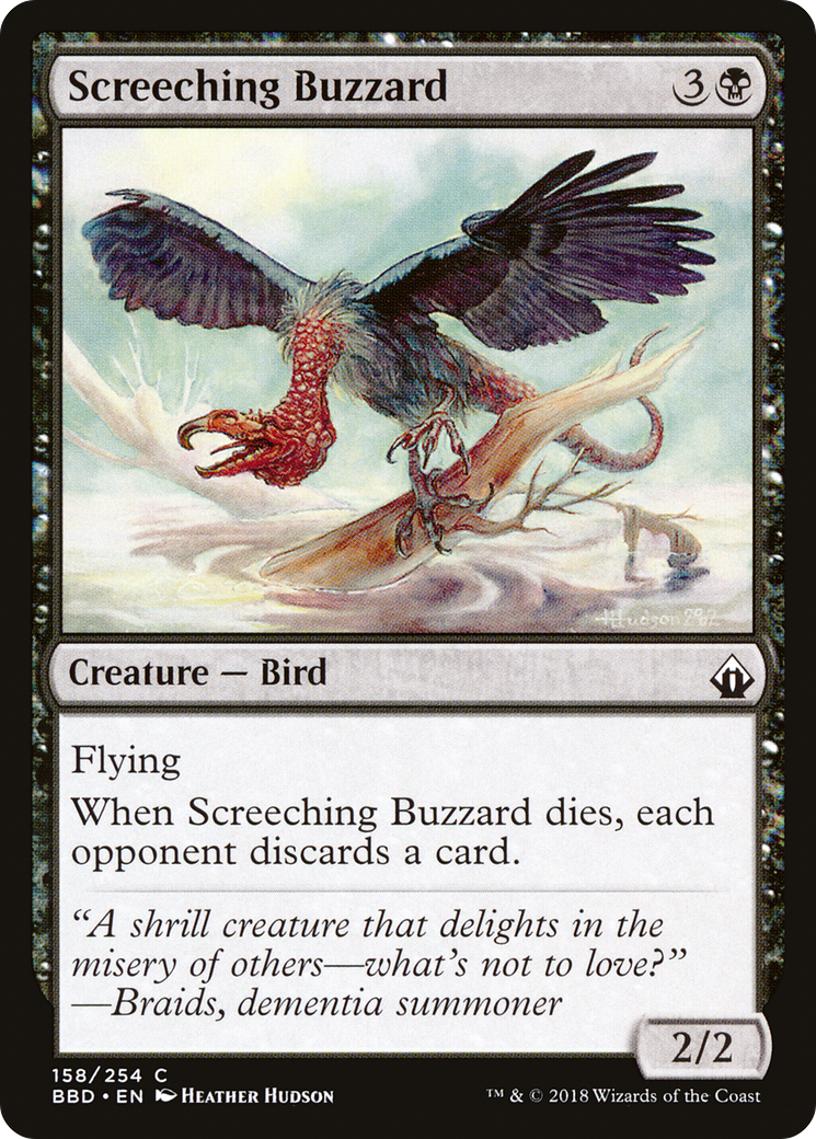 Screeching Buzzard (BBD-158) (Foil)