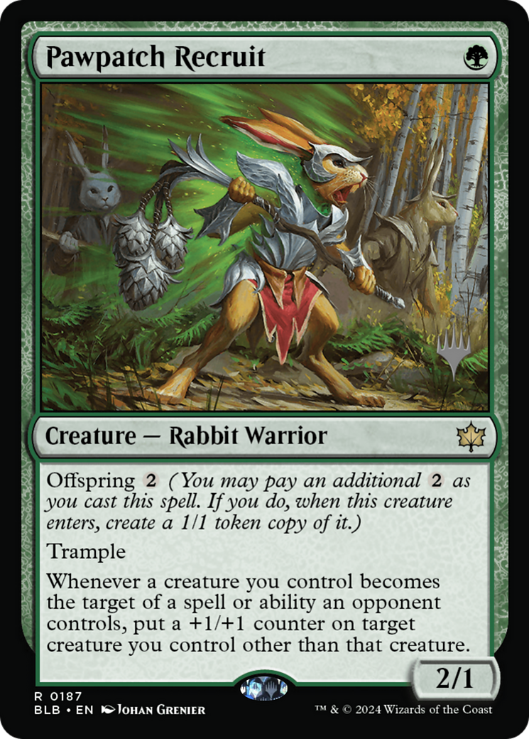 Pawpatch Recruit (PPBLB-187P)